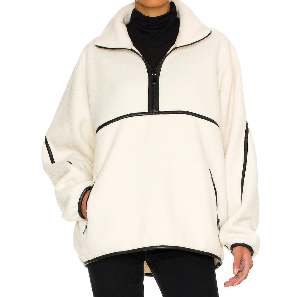 Revolve Helsa Pullover in Ivory